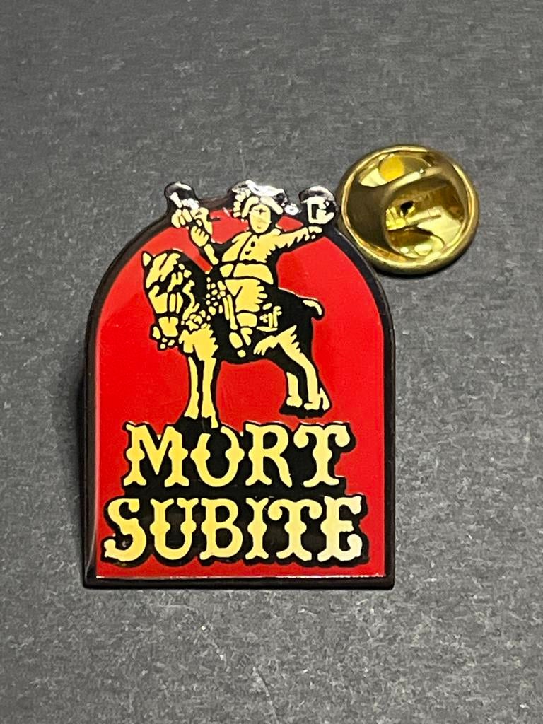Mort Subite bier pin, Ophalen of Verzenden, Gebruikt, Overige typen, Overige merken