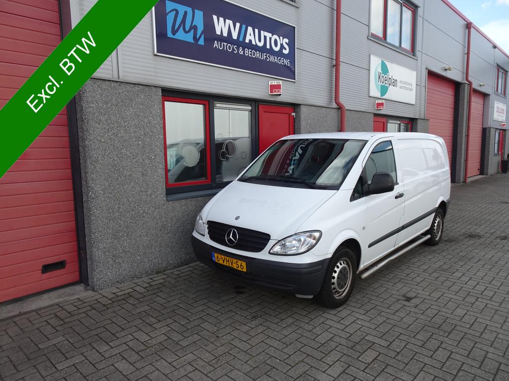 Mercedes-Benz Vito 109 CDI 320 Amigo 3 zits airco (bj 2010), Electronic Stability Program (ESP), Gebruikt, 4 cilinders, Wit