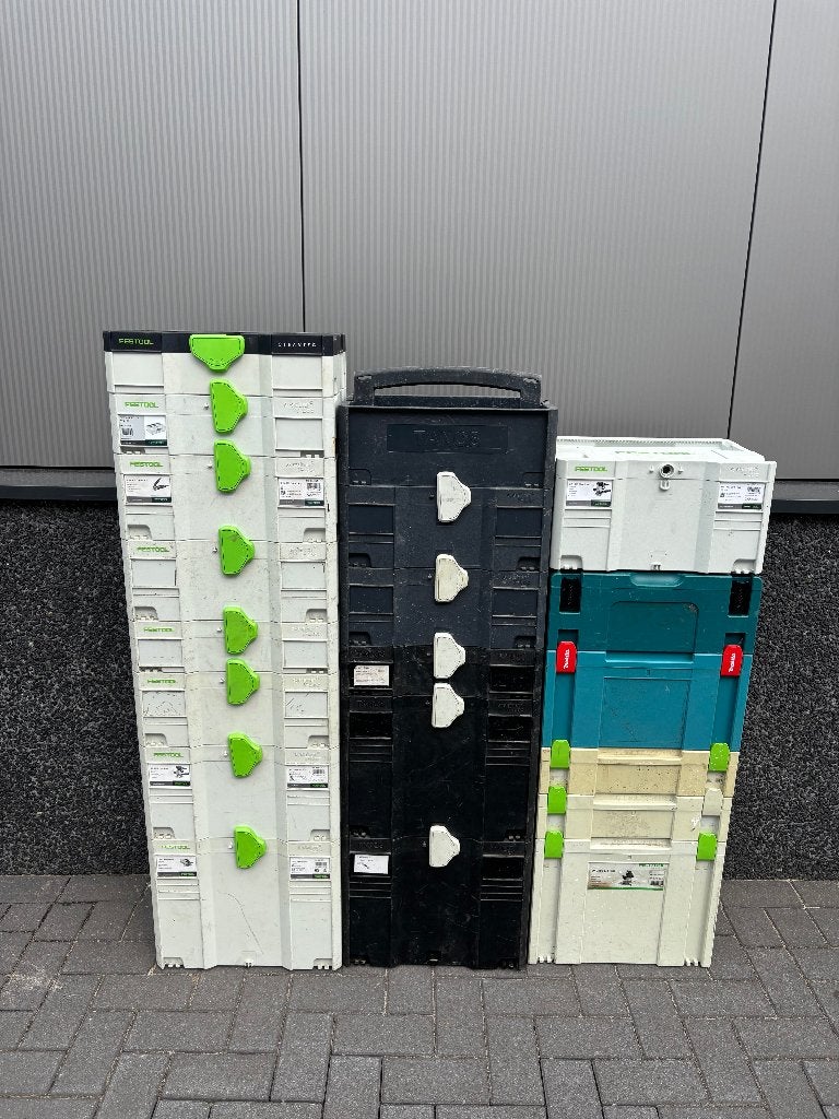 20 x opberg systainers Festool/Tanos/Makita, Ophalen, Customerservice-nl@festool.com, Festool Nederland B.V., Gebruikt