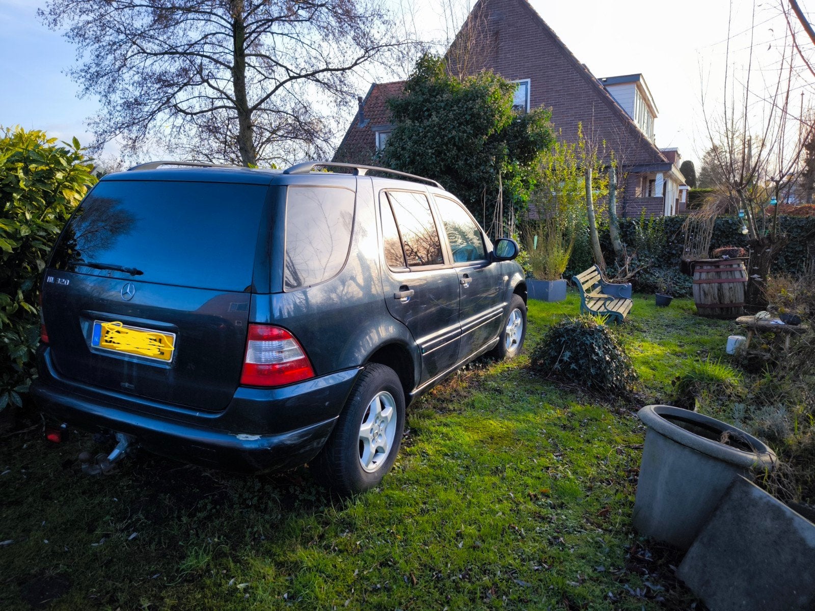 ml320 lpg grijs kenteken.  bj 2000 ,, Ophalen, Gebruikt, Mercedes-Benz