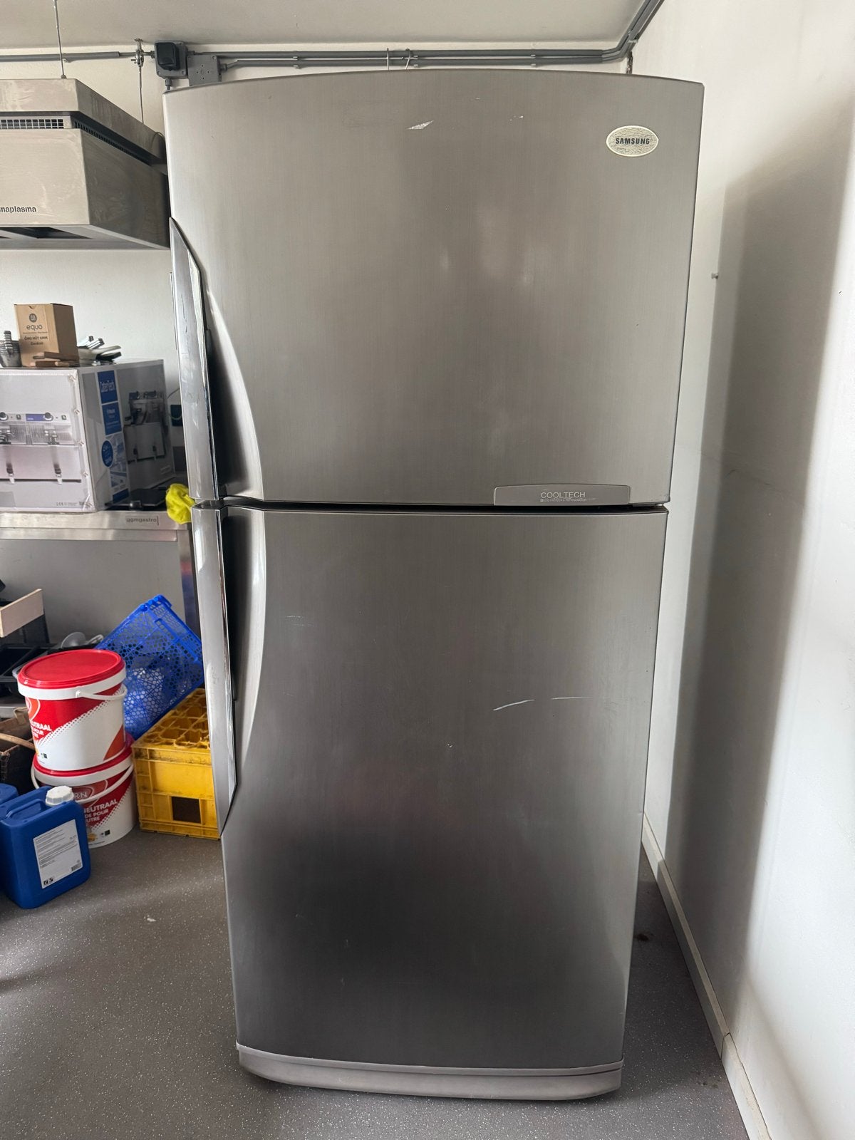 Samsung Koelkast met Aparte Vriezer - Goede Staat, Gebruikt, 200 liter of meer, 60 cm of meer, Met aparte vriezer