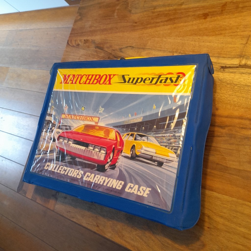 Matchbox Koffertje voor 48 autos in zeer goede staat., Ophalen of Verzenden, Gebruikt, Auto