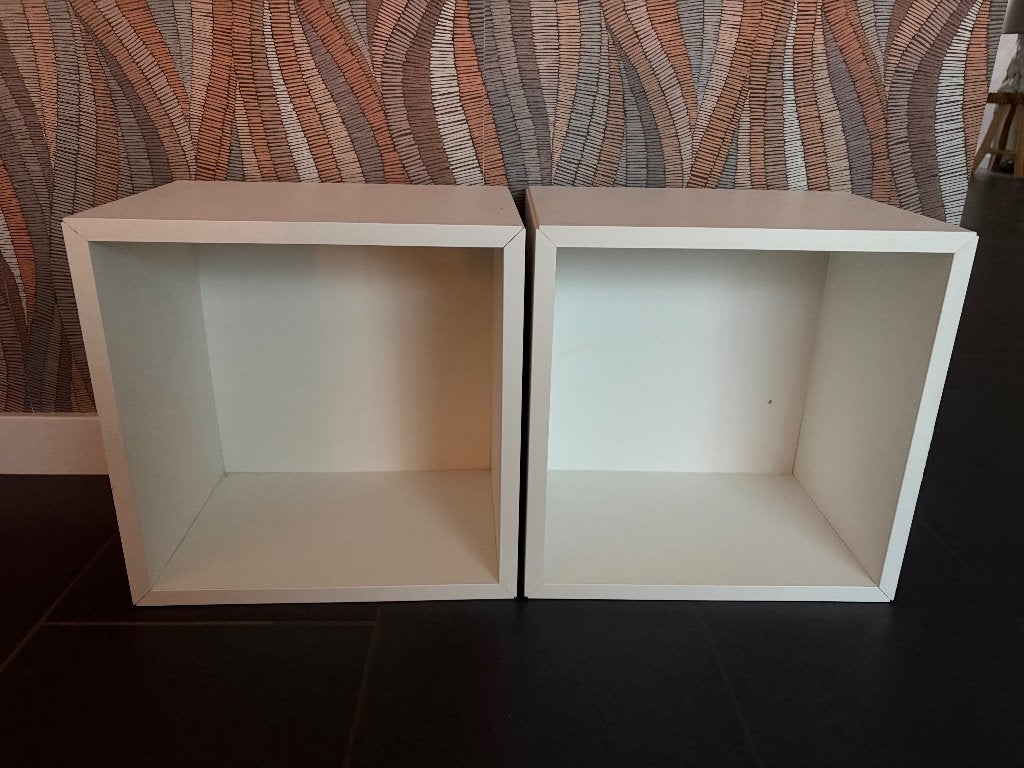 2x Kast Eket IKEA met wandmontage, Ophalen, Zo goed als nieuw, Minder dan 150 cm, Minder dan 100 cm