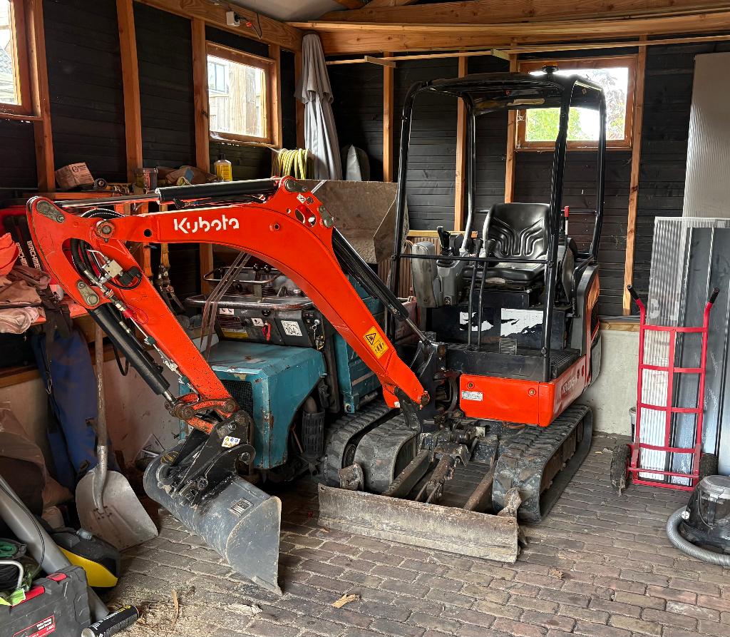 Graafmachine te huur, Ophalen, Graafmachine
