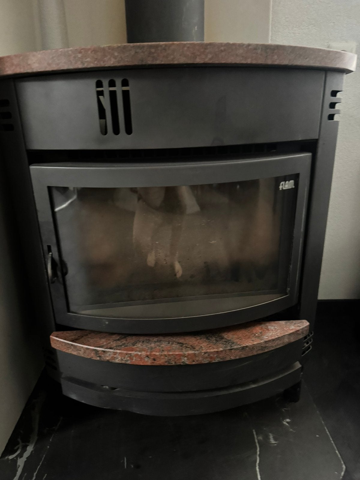 Flamm houtkachel, Ophalen, Gebruikt, Houtkachel, Vrijstaand
