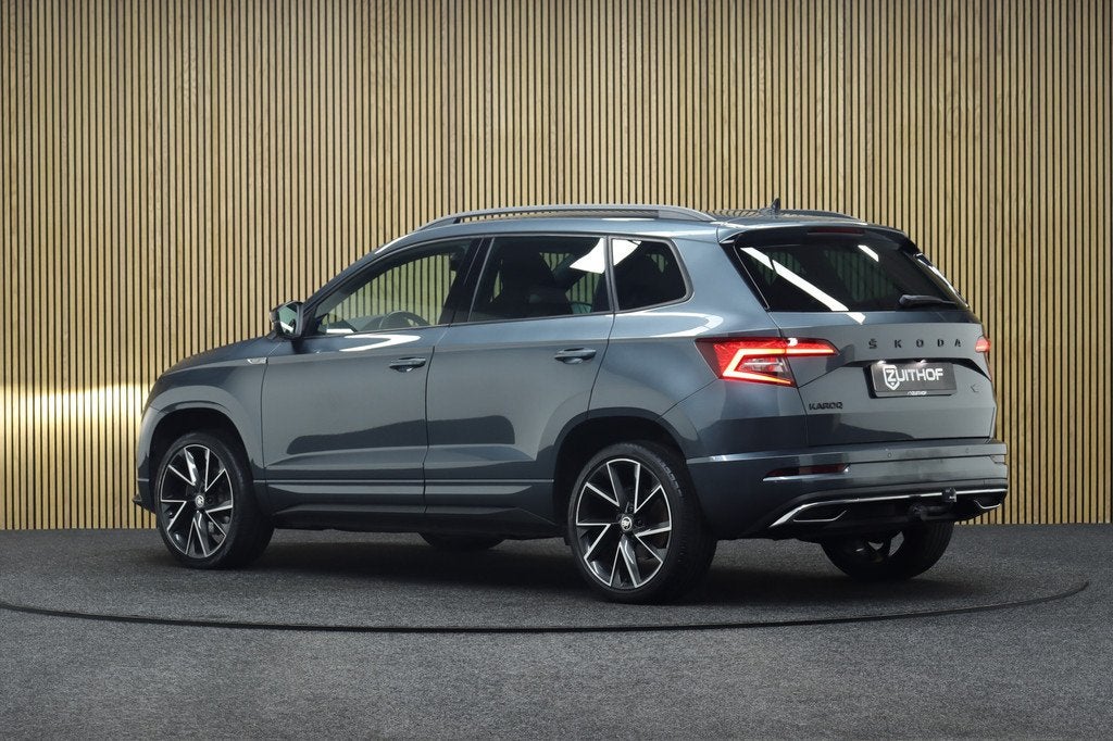 Skoda Karoq 1.5 TSI ACT Sportline Business DSG | Adaptive-cr, Auto's, 12 maanden, Stof, 4 cilinders, Karoq