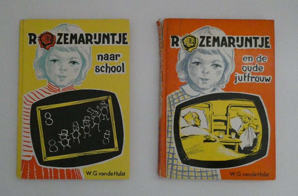 2 boekjes Rozemarijntje - W.G. van de Hulst, Ophalen, Gelezen, W.G. van de Hulst, Fictie algemeen