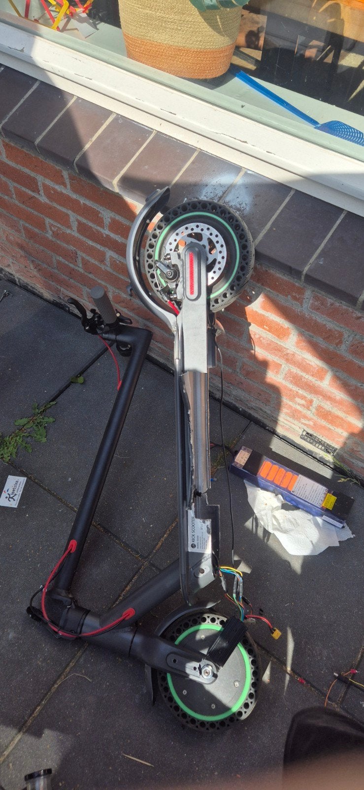 Defecte elektrische step - accu defect, Ophalen, Gebruikt, Elektrische step (E-scooter), KICK SCOOTER