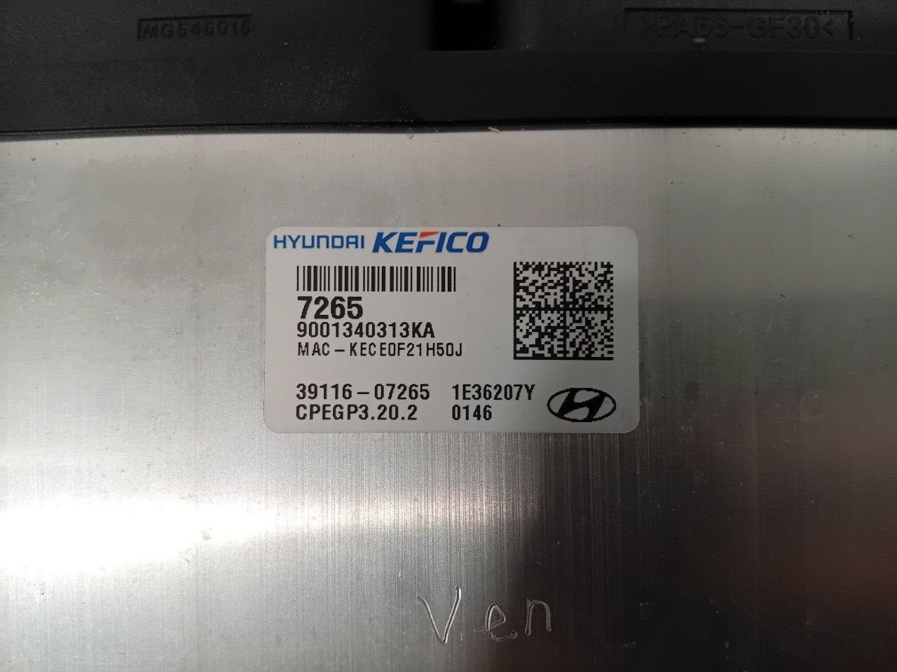 Computer motormanagement Hyundai i10, Onderdelen@venauto.nl, Van der Ven Autorecycling B.V., Gebruikt, Ettenseweg 76, 4706 PB Roosendaal, The Netherlands