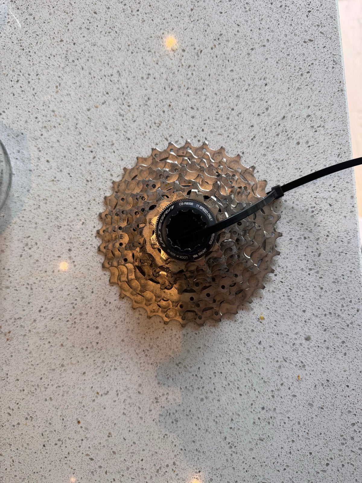Shimano Ultegra 11 speed cassette CS-R8000, Fietsen en Brommers, Gebruikt, Overige materialen, Ophalen of Verzenden, Derailleur of Ketting