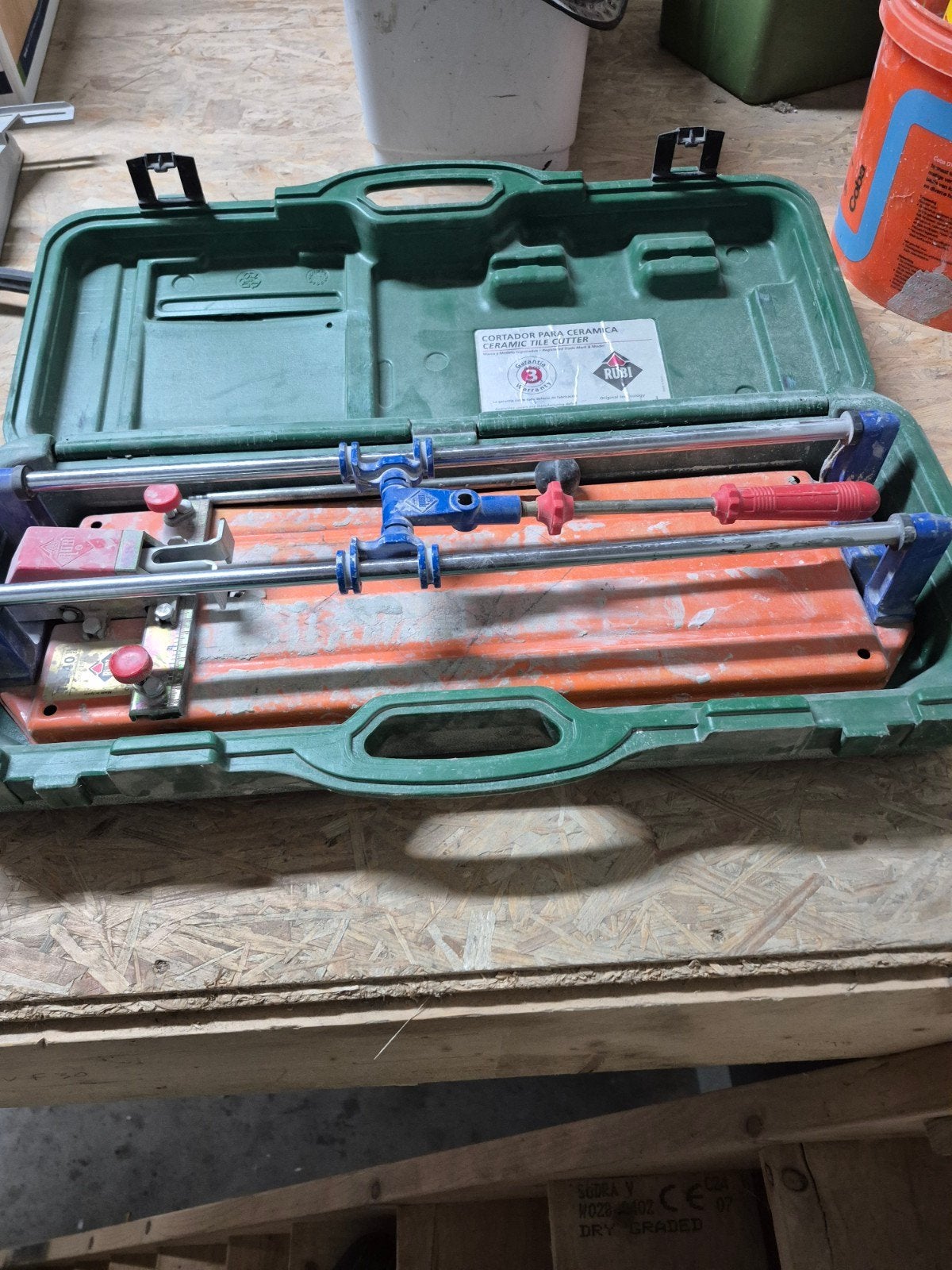 rubi tegel snijder ts 40, Ophalen