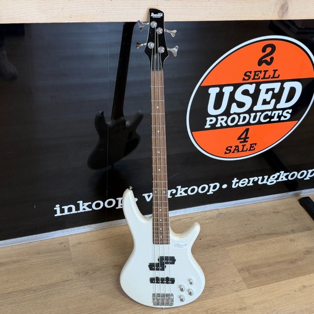 Ibanez GSR200-PW Pearl White Gitaar | Met garantie, Ophalen, Ibanez, Toulonselaan 72, Zo goed als nieuw
