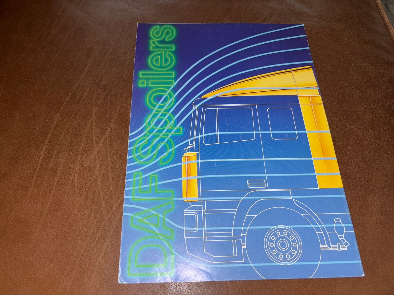 Folder DAF Trucks spoilers 1988, Boeken, Ophalen of Verzenden, Gelezen