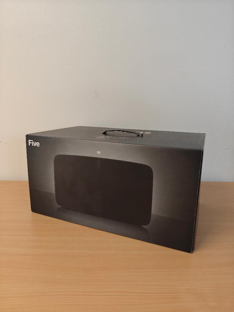 Sonos Five Zwart, Ophalen of Verzenden, Sonos, Sonos, 120 watt of meer