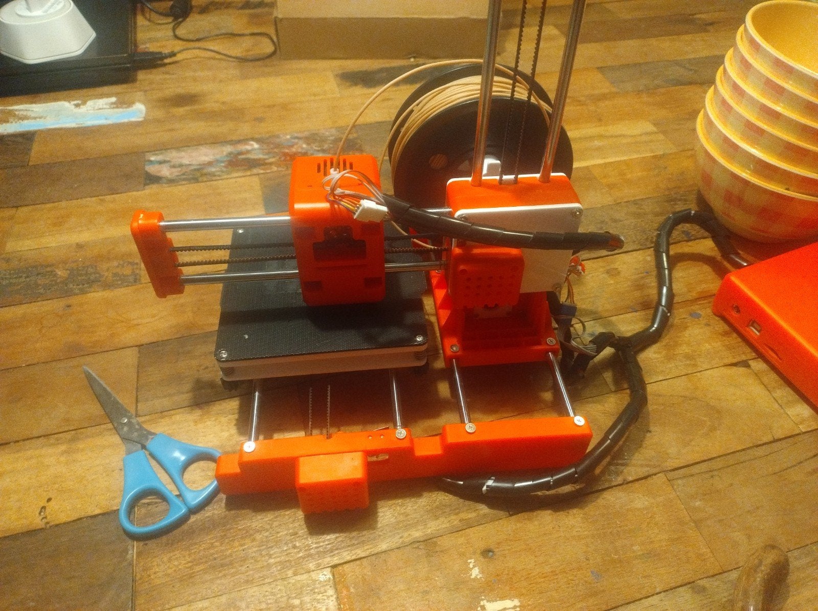 Compacte 3D-printer met filamentrol, Ophalen of Verzenden