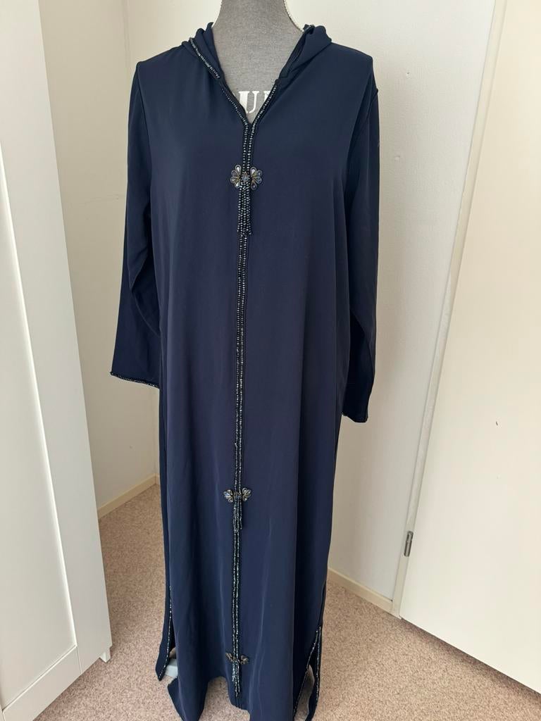 Jelleba/Djelleba/Kaftan, Ophalen of Verzenden, Zo goed als nieuw, Blauw, Overige typen