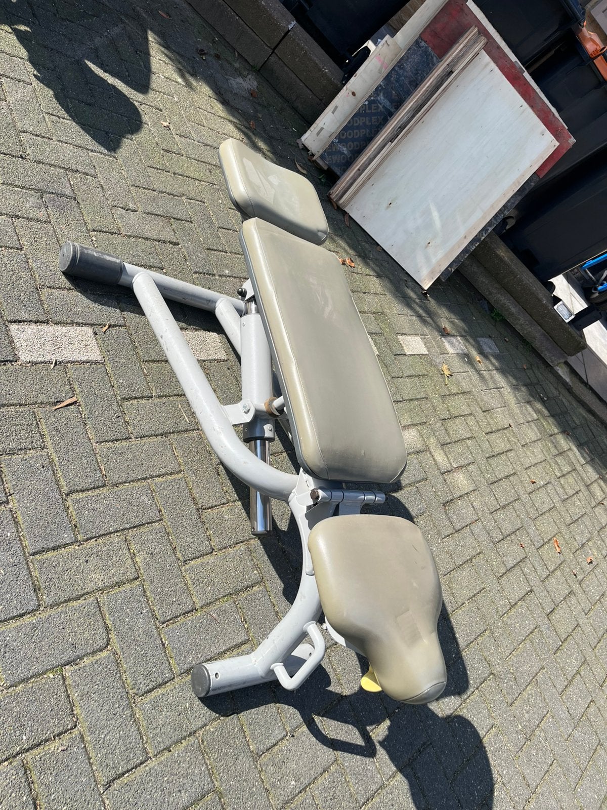 Technogym verstelbare bank adjustable bench ( evt 3 st), Ophalen, Bank, Fitnessbank, Verstelbare