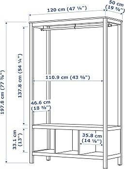 ikea hemnes open kast x2, Ophalen, Gebruikt, 100 tot 150 cm, 100 tot 150 cm