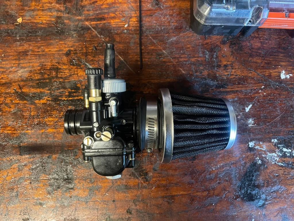 Mezoly 19mm carburateur + powerfilter, Ophalen of Verzenden, Zo goed als nieuw, Carburateur