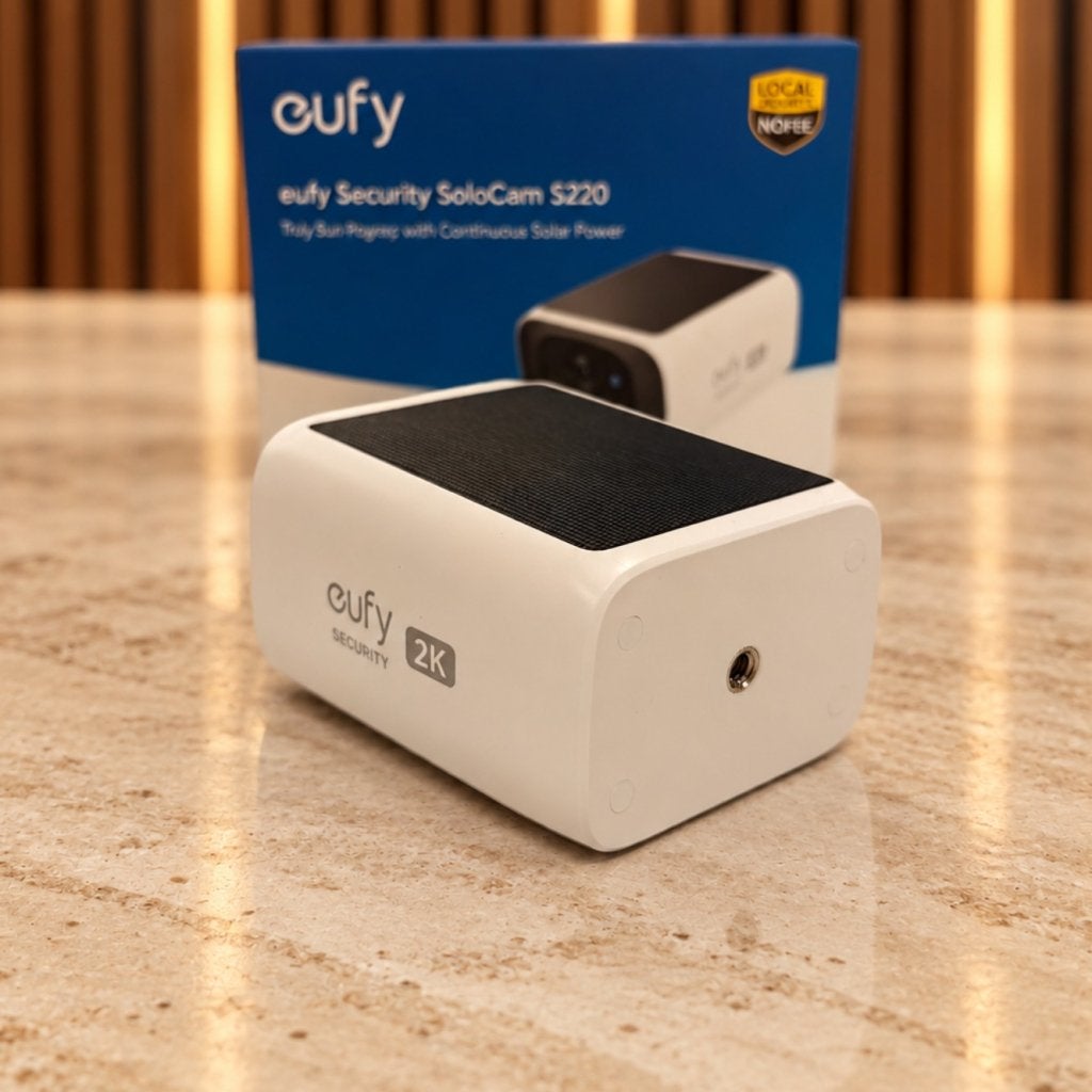 EUFY SoloCam S220 Slimme Buitencamera Zwart - In Nette, Flex Ltd., Zo goed als nieuw, https://flex.com/contact-us, Nobelstraat 10, 5807 GA Oostrum LB, Limburg, Nederland
