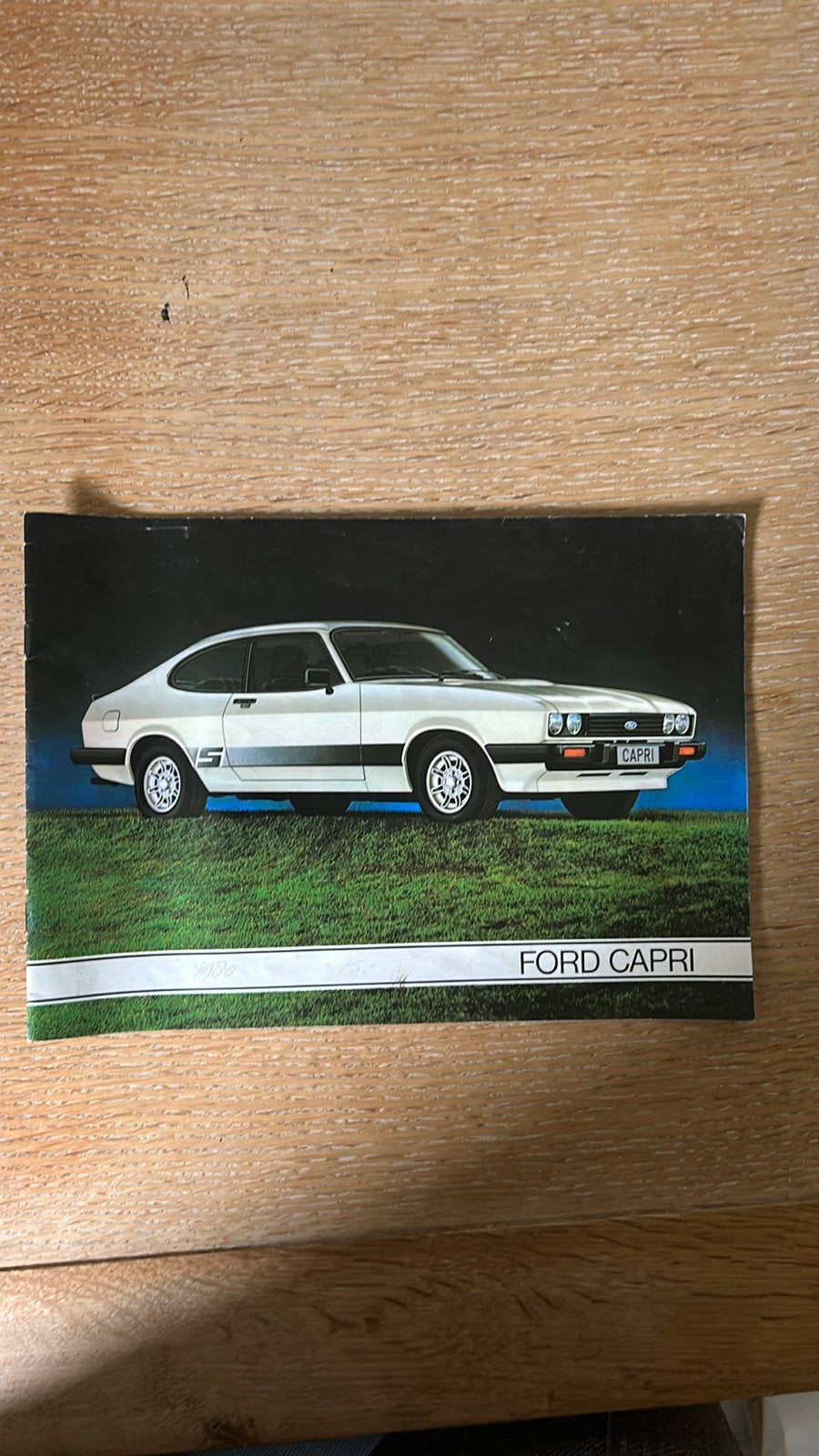 Originele Ford Capri Reclamefolder, Ophalen of Verzenden, Gelezen, Ford
