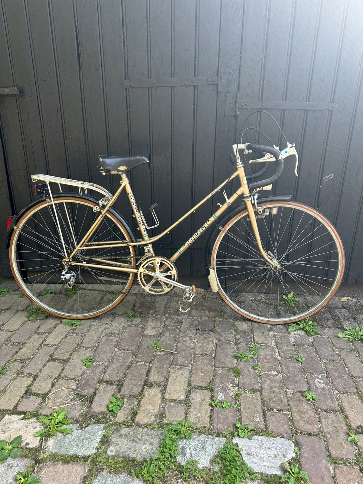 Rotterdamse historie : CUPINI Randonneur, Fietsen en Brommers, 55 tot 59 cm, Ophalen, Velgrem