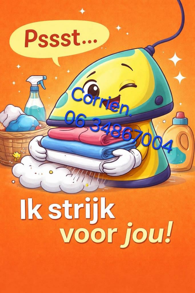 Strijkservice  Corrien  Almere., Vacatures, Vacatures | Schoonmaak en Facilitaire diensten, Variabele uren, Overige niveaus, Starter