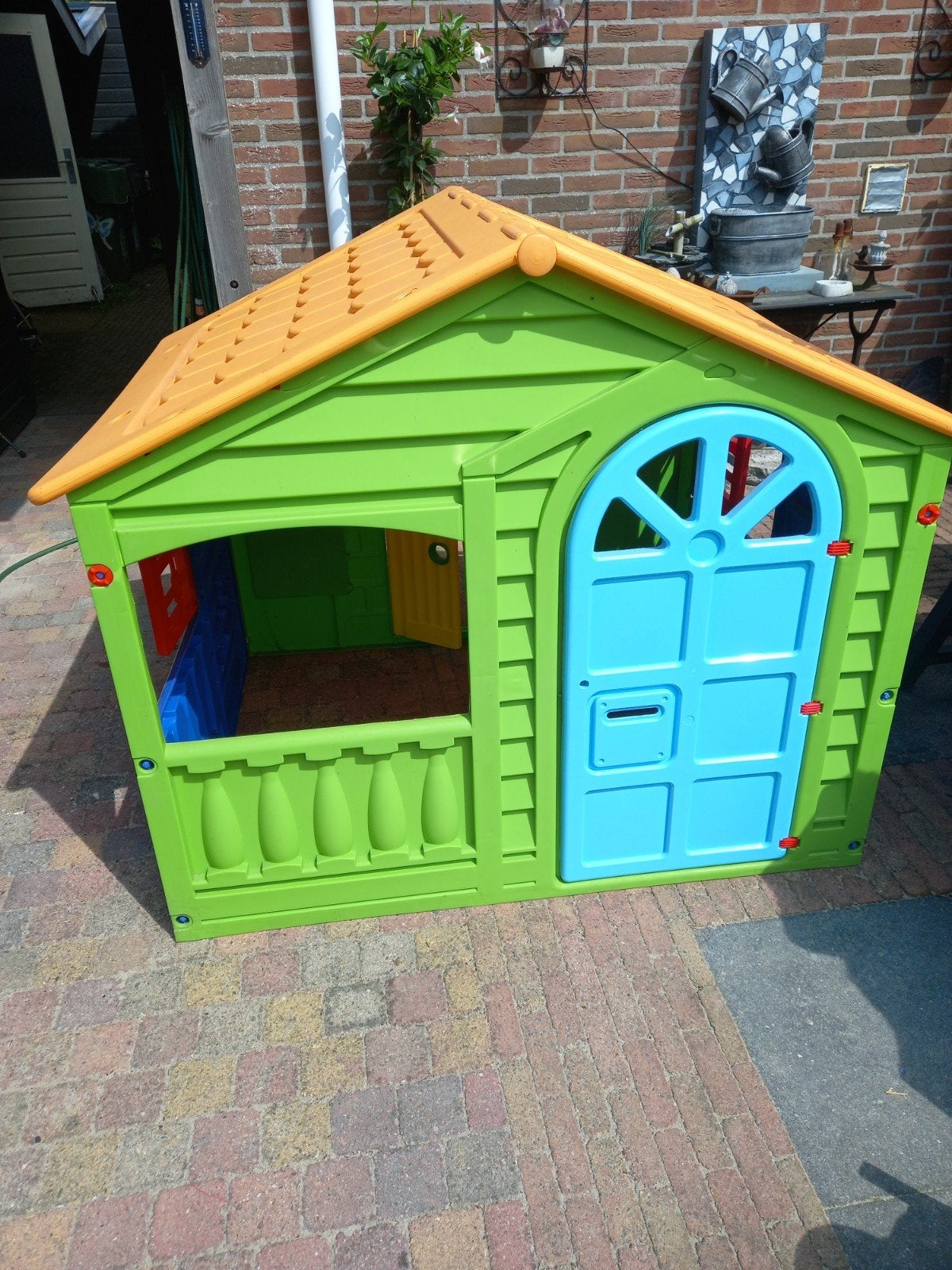 Speelhuisje, Ophalen, Gebruikt, Hout