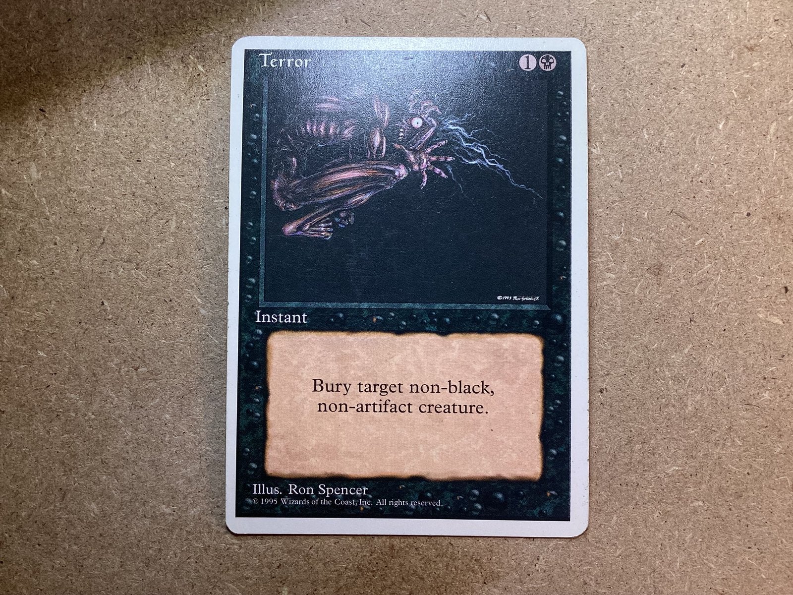 1x Terror (Good), Ophalen of Verzenden, Gebruikt, Losse kaart