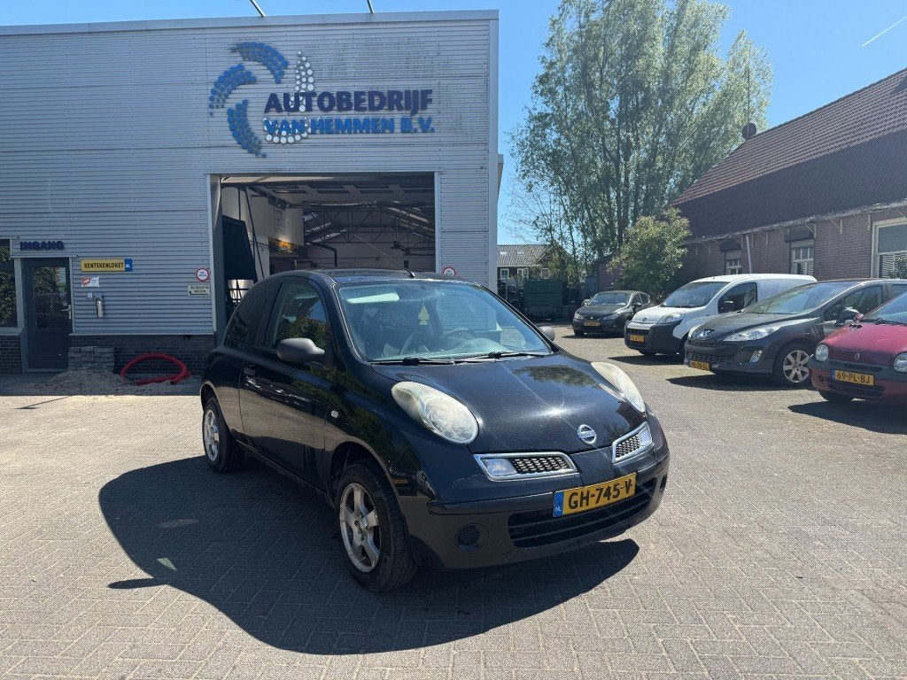 Nissan MICRA 1.2 MIX, Auto's, Gebruikt, 4 cilinders, Zwart, Handgeschakeld