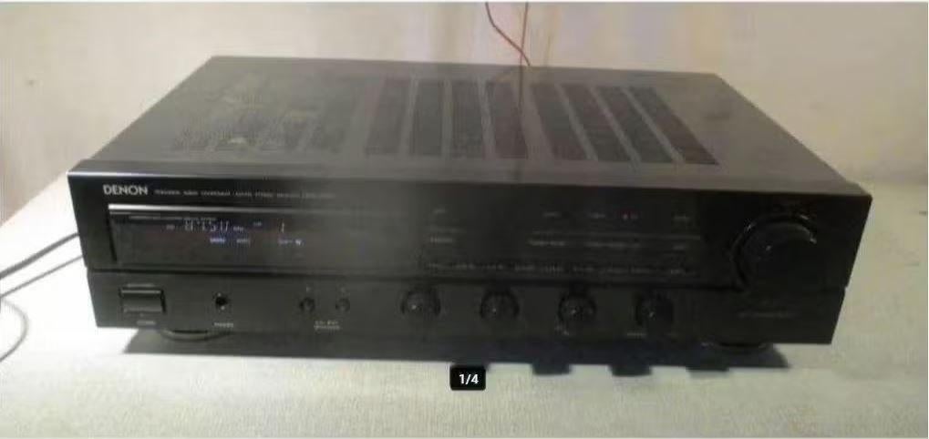 Prima Retro Versterker-Receiver van Denon - DRA-335R, Ophalen of Verzenden, Audio en Video