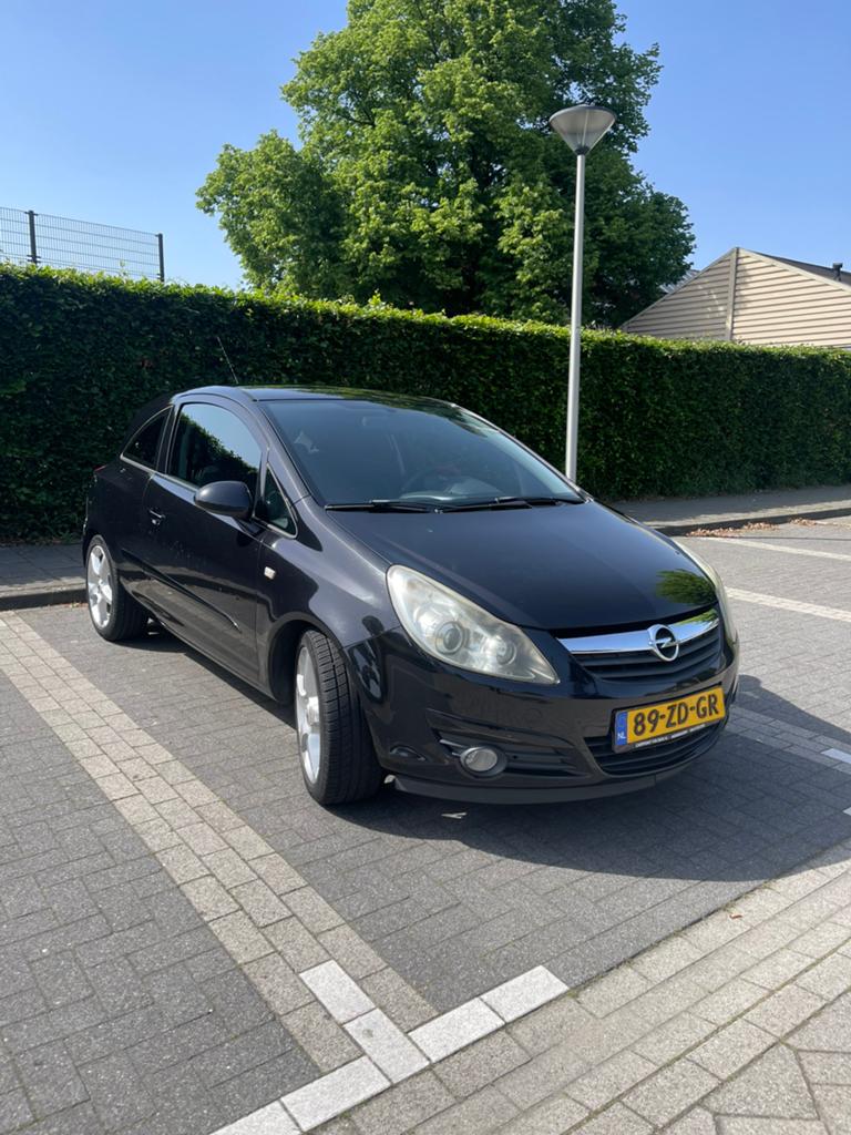 Opel Corsa 2008 Zwart, Auto's, Opel, Particulier, Corsa, Benzine, Hatchback, Zwart, Ophalen