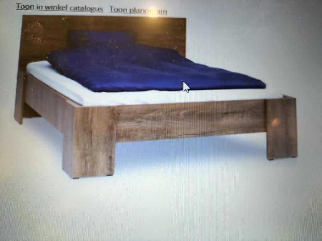 Bedframe vedde 140x200, Huis en Inrichting, Slaapkamer | Bedden, Ophalen, Overige kleuren, Nieuw, 140 cm