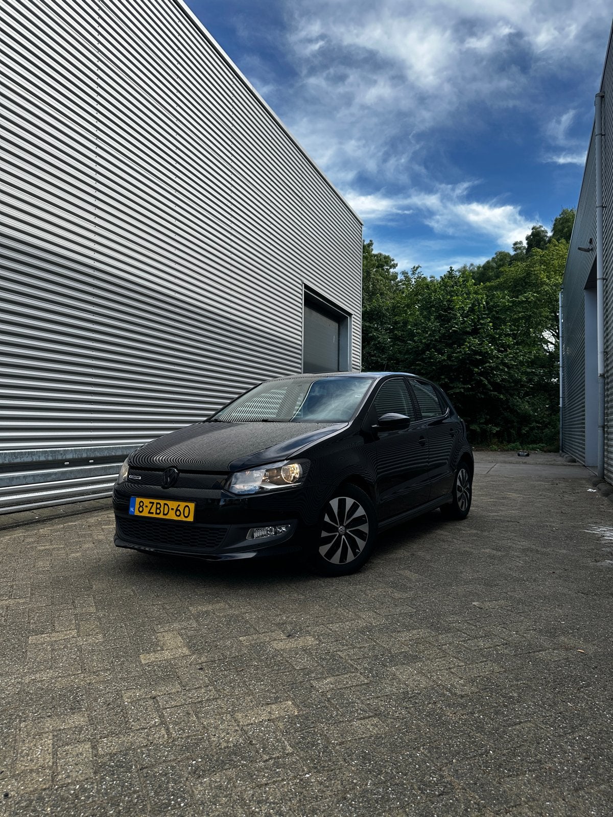Volkswagen Polo 1.4 TDI 2014 Zwart 115PK EURO6 AIRCO NW APK!, Voorwielaandrijving, Stof, Euro 6, 580 kg
