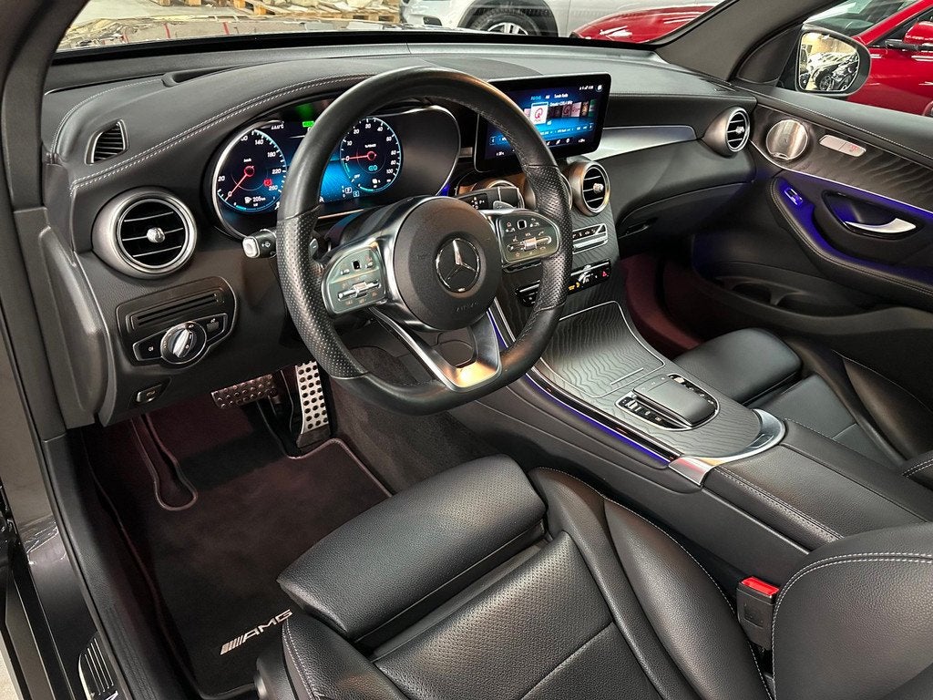 Mercedes-Benz GLC-klasse 300de 4MATIC, AMG, Pano, Trekhaak, Auto's, Gebruikt, 4 cilinders, Vierwielaandrijving, Automatische klimaatregeling