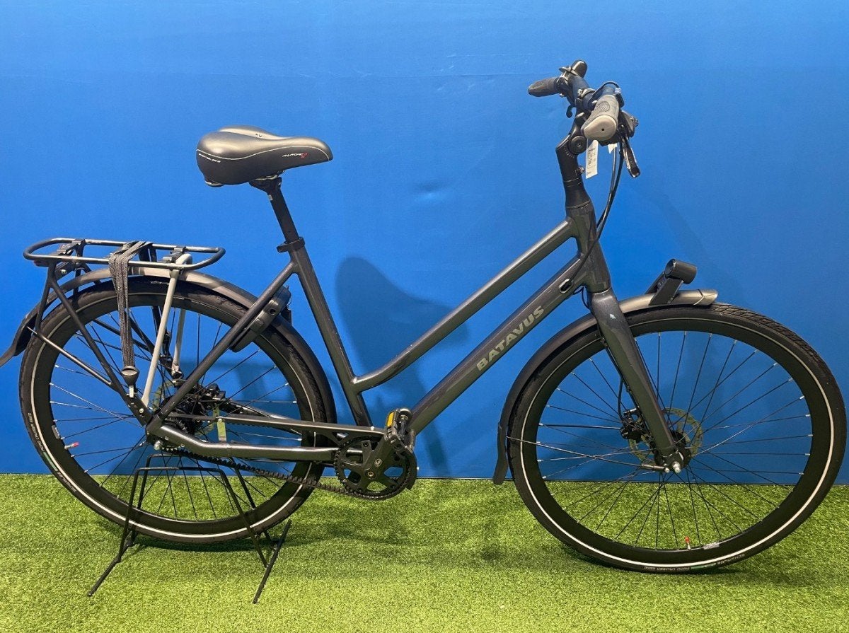 Batavus Dinsdag Exclusive 11 speed Dames Grijs 53cm, Ophalen, -, -, Versnellingen