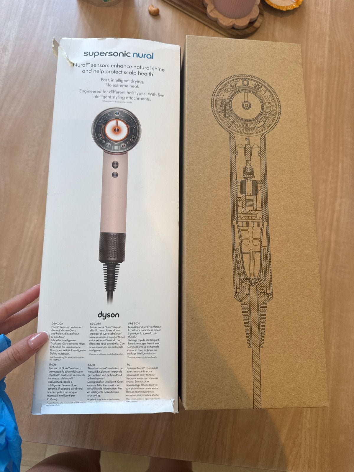 Dyson Supersonic Nural Föhn - Nieuw in Doos, Witgoed en Apparatuur, Ophalen of Verzenden, Nieuw, Haarverzorging