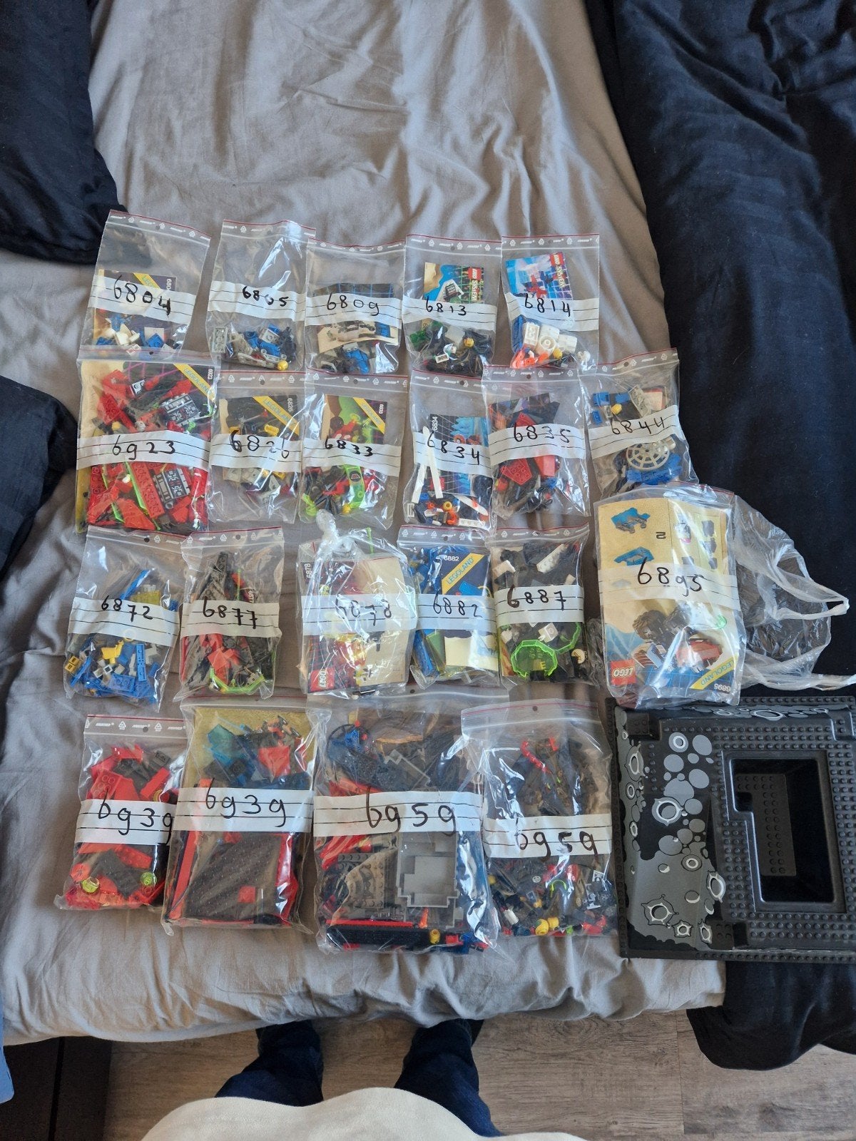Lego ruimte 19 sets jaren 80 en 90 incl instructies, Lego, Inclusief instructies, Ophalen of Verzenden, Zo goed als nieuw