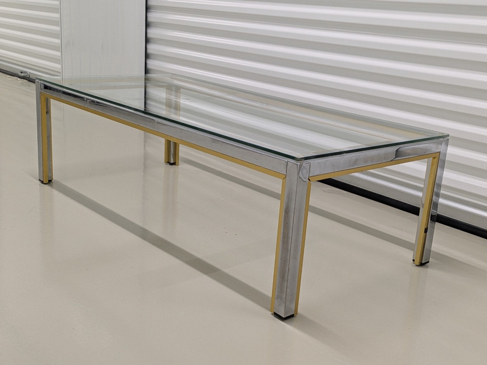 Tafel Jaren 70 Salontafel Glazen Tafel Italiaans Meubel, Ophalen