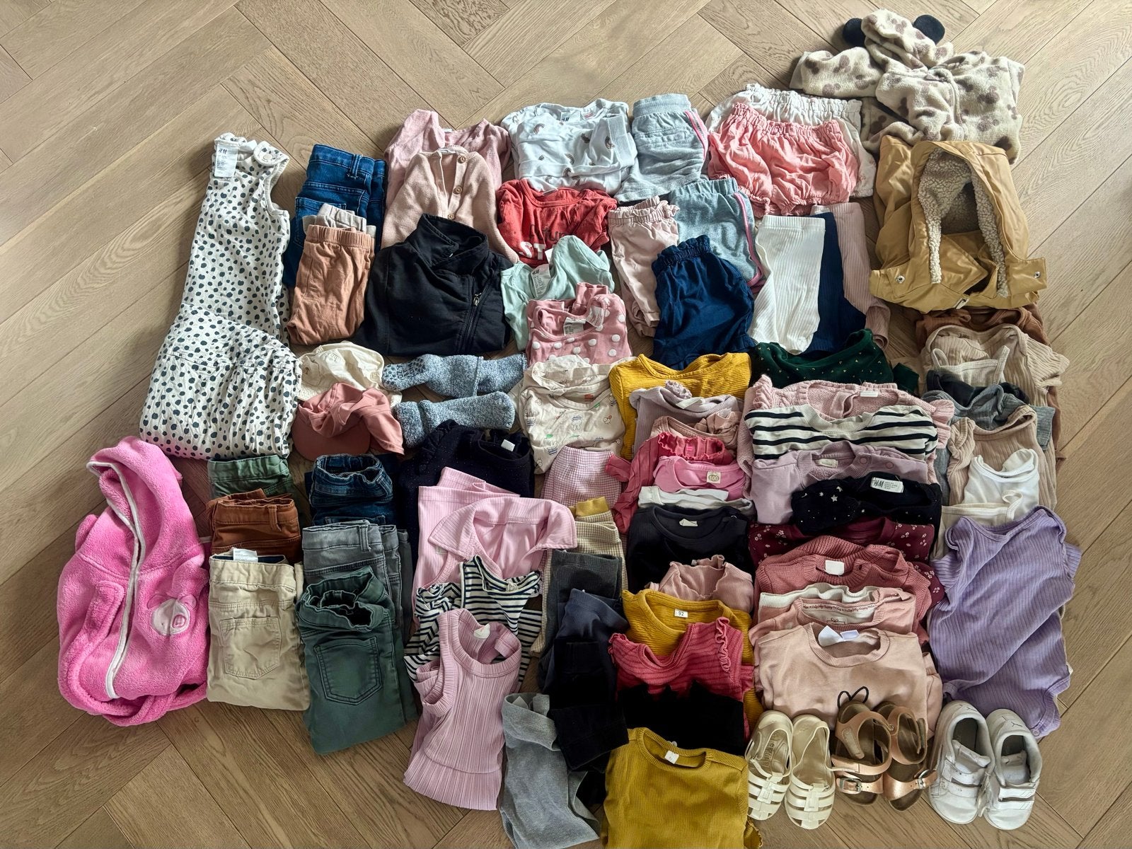 Groot kledingpakket maat 86/92, Kinderen en Baby's, Ophalen of Verzenden, Gebruikt, Meisje