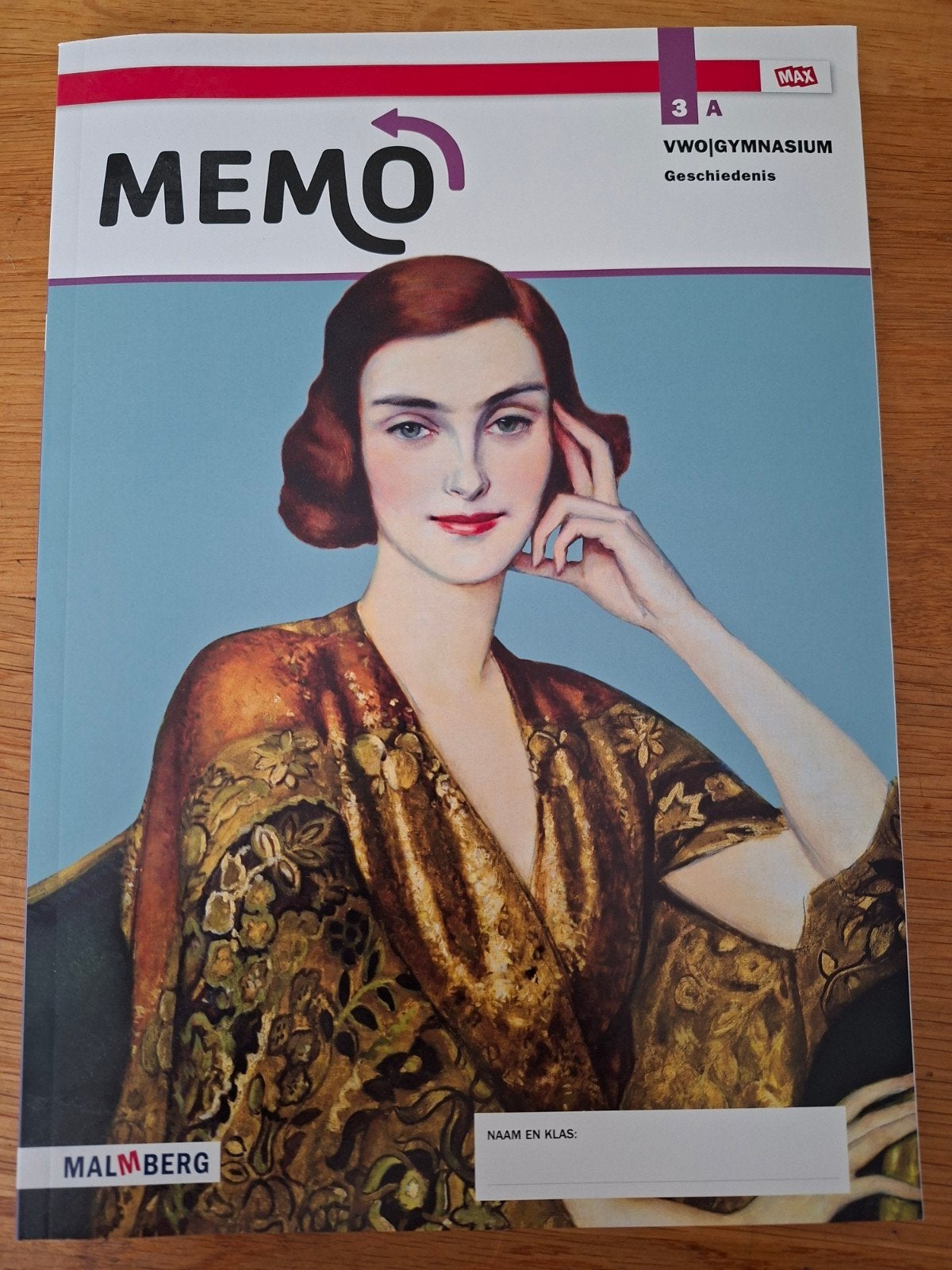 Memo - MAX - leeropdrachtenboek A 3 vwo/gymnasium 5.1, Verzenden, Zo goed als nieuw, Overige niveaus, Nederlands