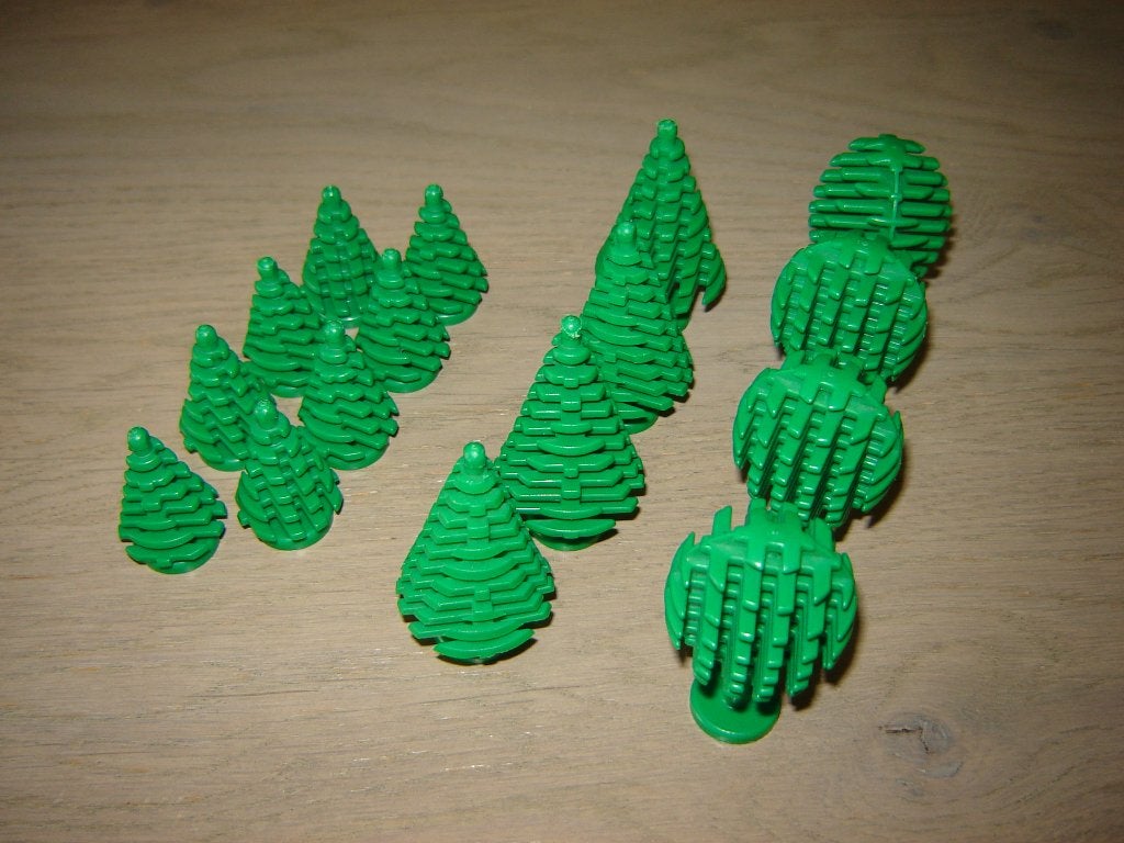 LEGO BOMEN 3470-3471-2435 !!!!, Lego, Accessoire, Ophalen of Verzenden, Zo goed als nieuw