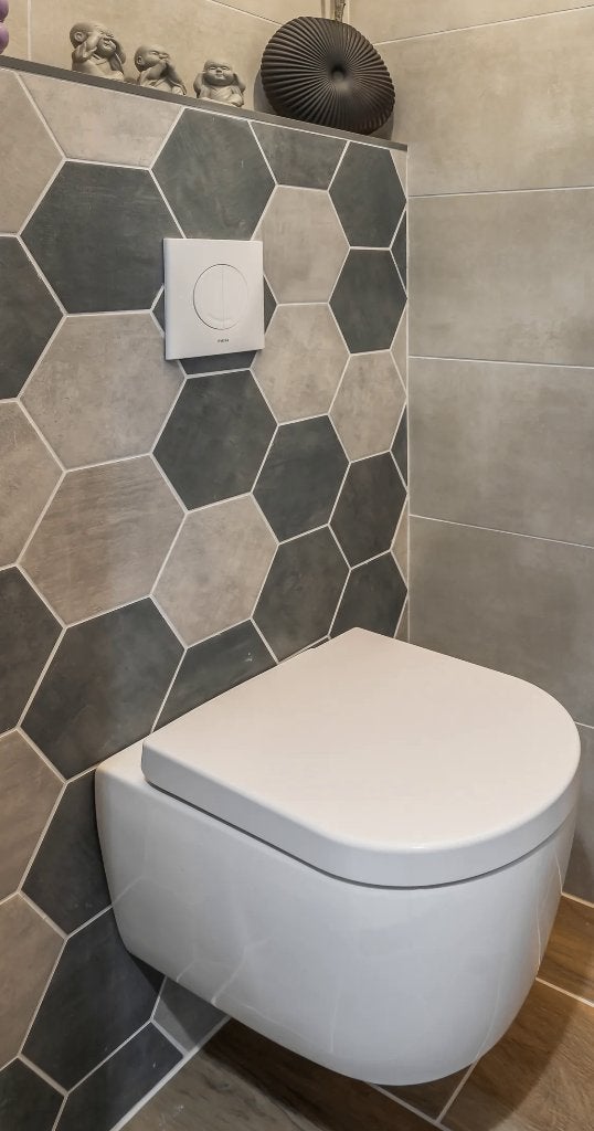 Tegel, Hexagon (1.37 m2), Ophalen, Nieuw, Minder dan 20 cm, Minder dan 20 cm