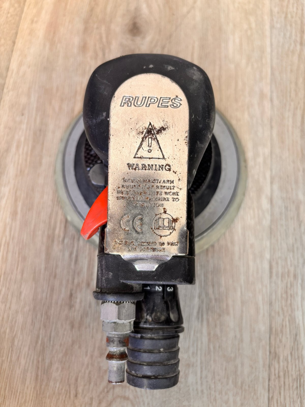 RUPES RA150A Excentrische Schuurmachine - Zo goed als nieuw, Doe-het-zelf en Verbouw, Gereedschap | Schuurmachines, Ophalen of Verzenden