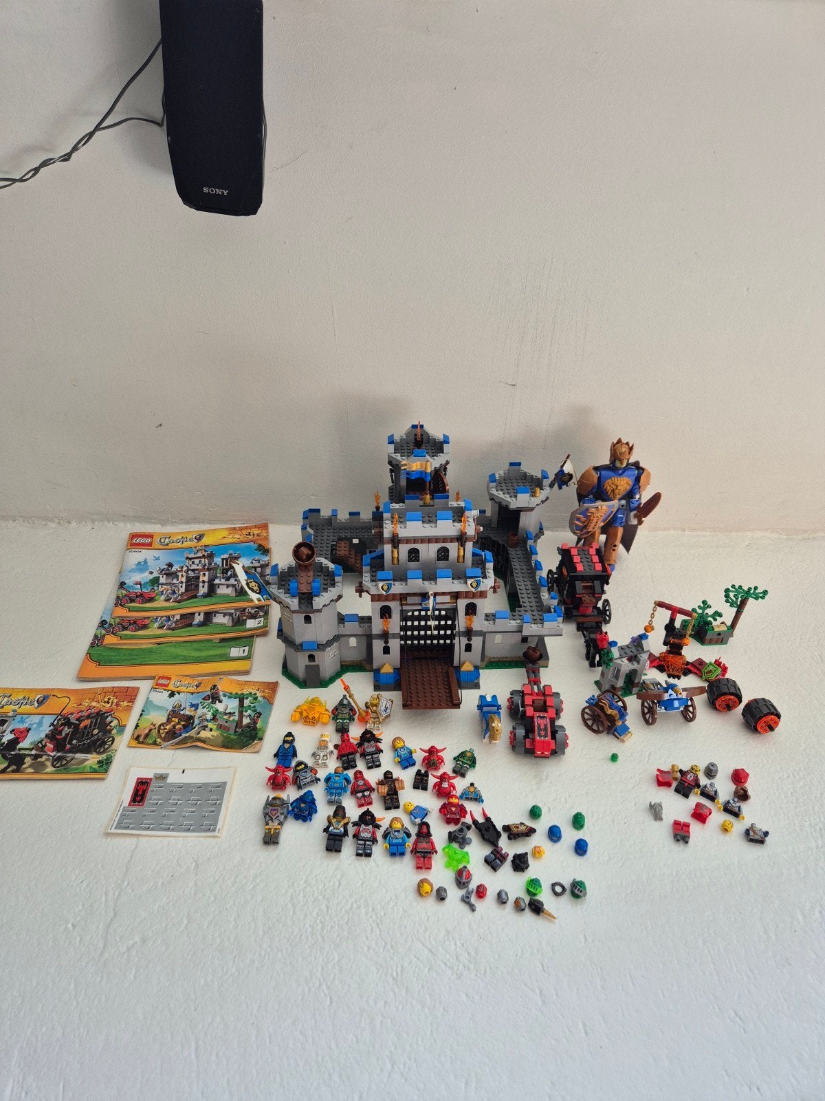 lego castle, knights kingdom en nexo knights, Lego, Ophalen of Verzenden, Zo goed als nieuw, Castle