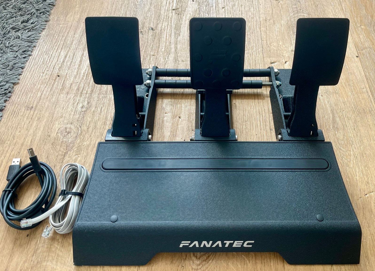 Fanatec elite v2 loadcell pedals simrace, Computers en Software, Joysticks, Zo goed als nieuw, Ophalen