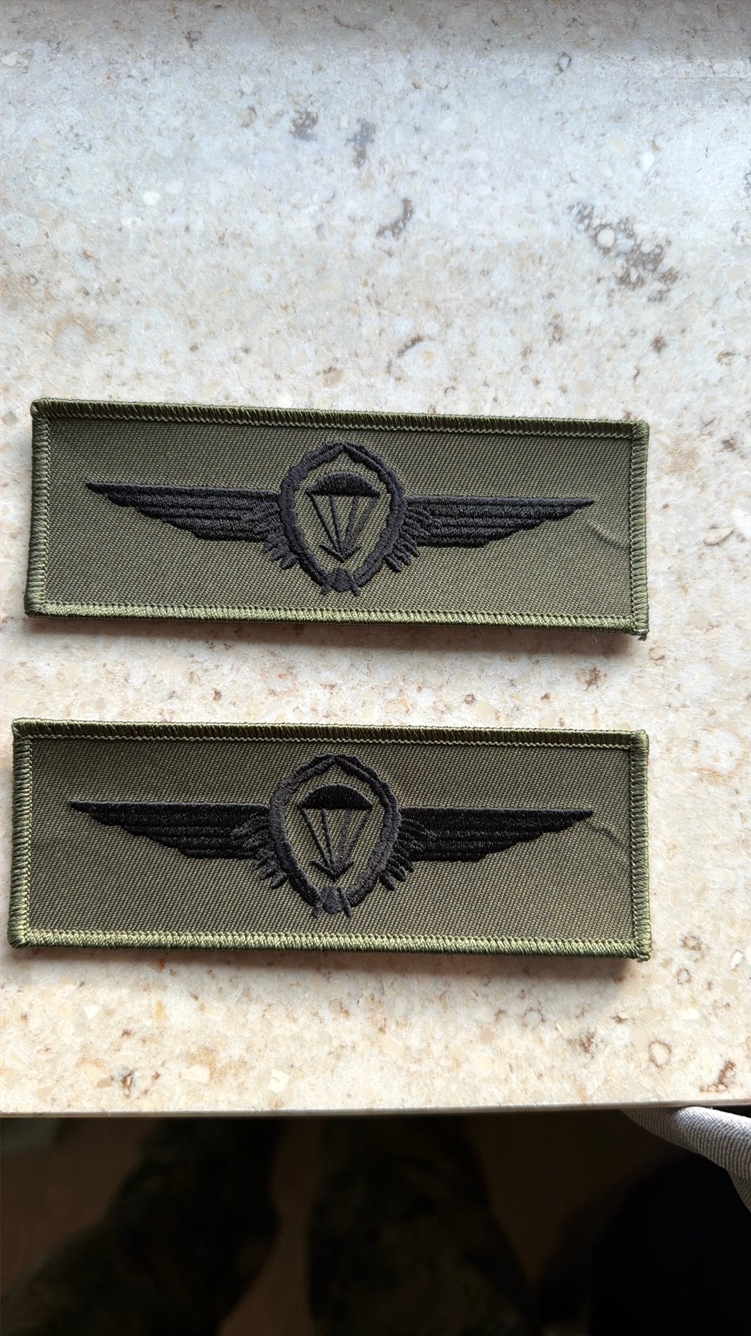 Orginele Duitse paratrooper patch, Ophalen of Verzenden, Landmacht, Duitsland, Embleem of Badge