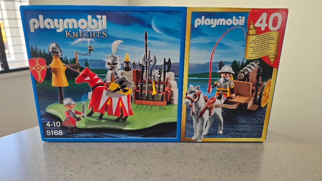 Playmobil 5168 Knights toernooi 40jr Playmobil nieuw in doos, Complete set, Nieuw, Ophalen of Verzenden, Knights