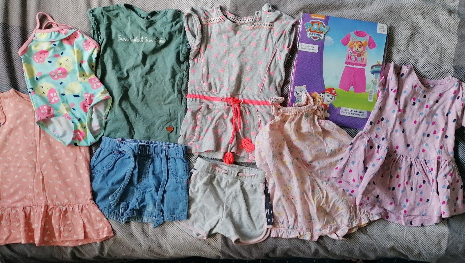 Meisjes kleding pakket maat 80, Kinderen en Baby's, Babykleding | Maat 86, Ophalen of Verzenden, Gebruikt, Meisje, Jurkje of Rokje