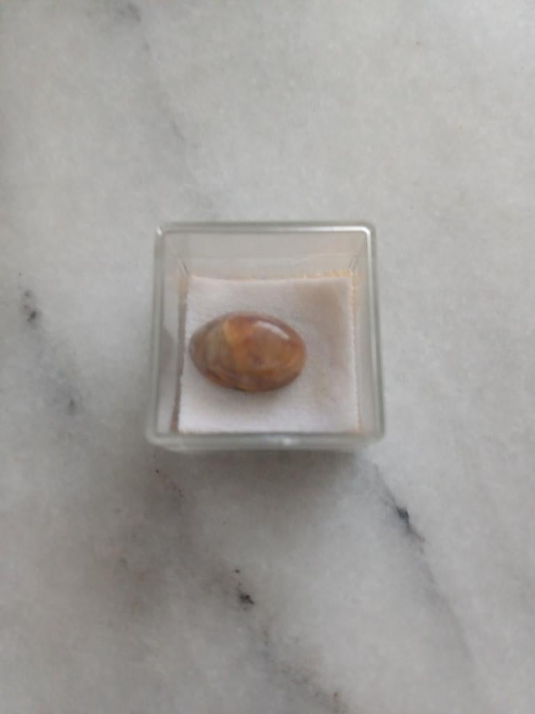 Goudasbest Kwarts Halfedelsteen voor Ringmontage, Sieraden, Tassen en Uiterlijk, Edelstenen, Ophalen of Verzenden